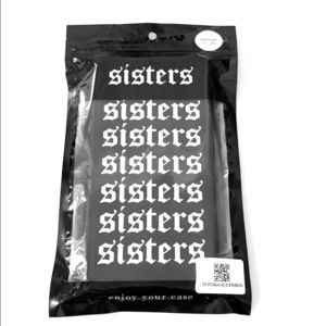 Sisters Apparel Black IPhone 7+/8+ Phone Case
